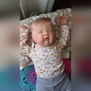 Reborn Baby Art Doll- Ashia Handmade One Of A Kind With COA